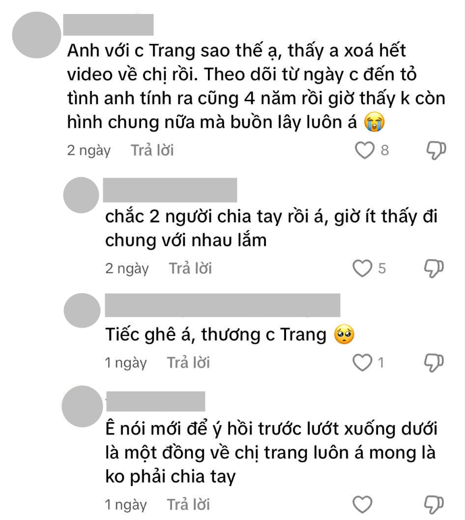 Tiểu thư Điện Biên bị đồn chia tay, nghi vấn 