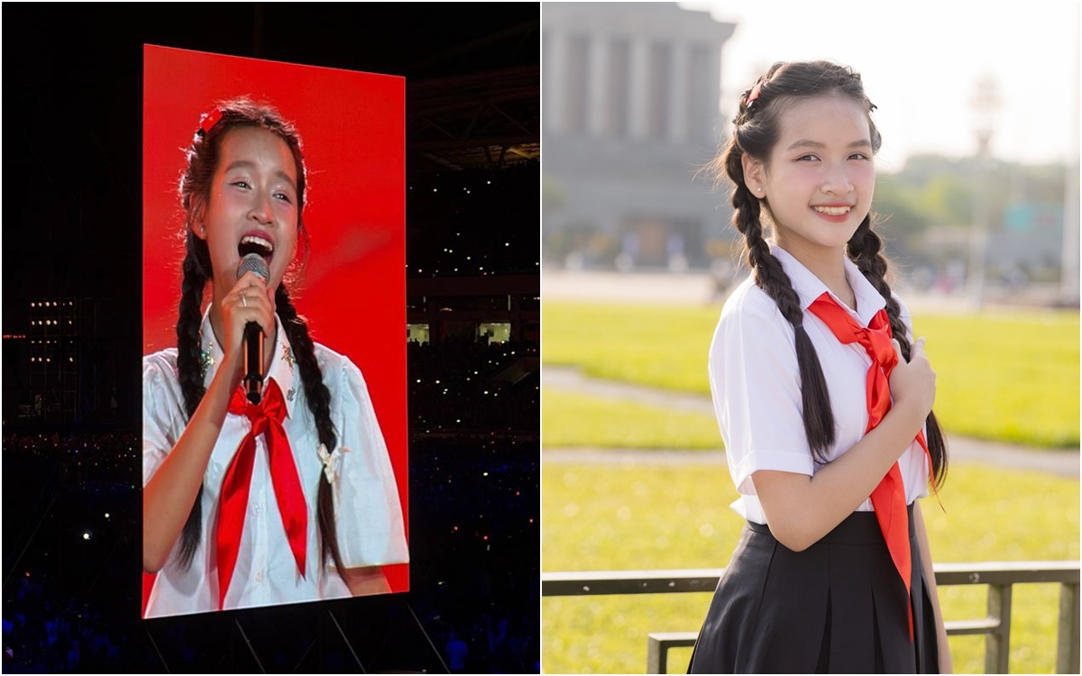 Cô bé Hà Nội SN 2012 cất giọng hát làm 50.000 người rung tim giữa concert Quốc gia là ai?