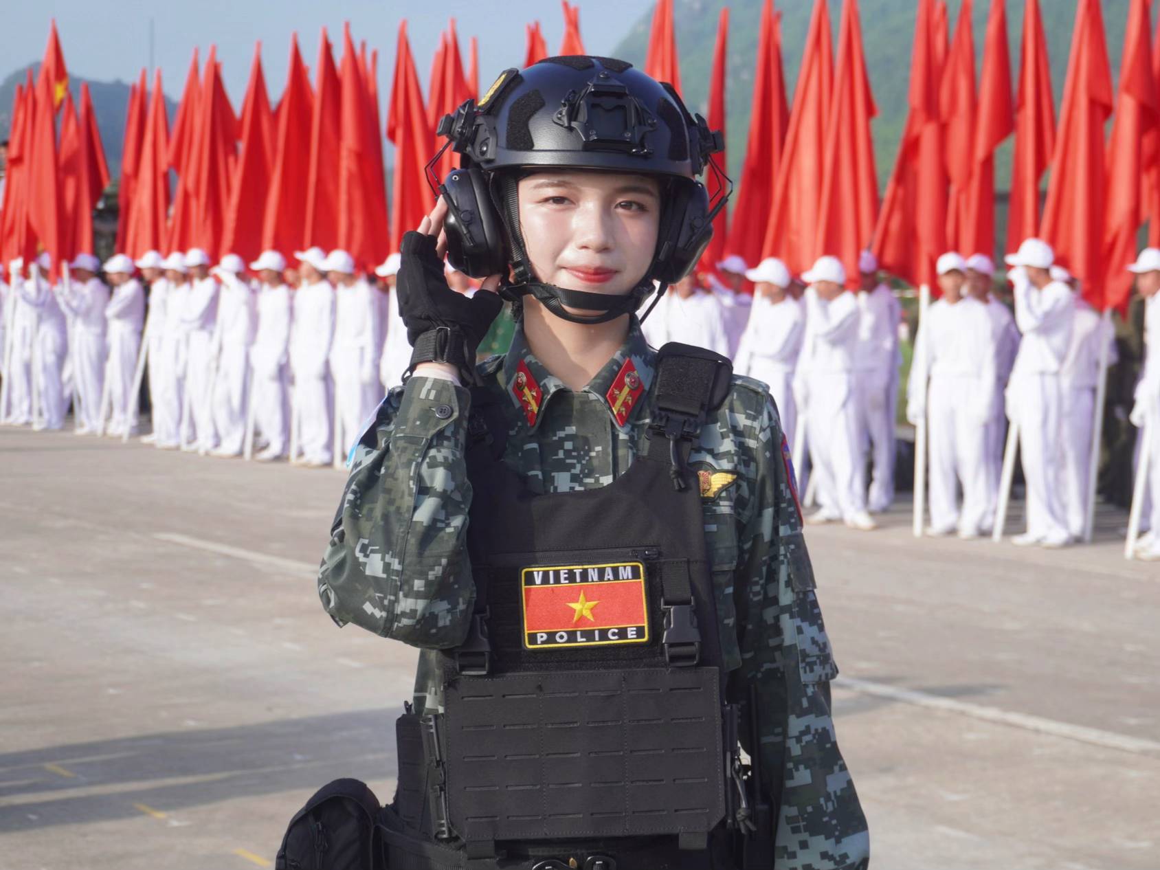 Mỹ nhân ĐH Cảnh sát nhân dân TP.HCM lại gây sốt ở A80: Tiết lộ sự thật về tên khai sinh- Ảnh 3.