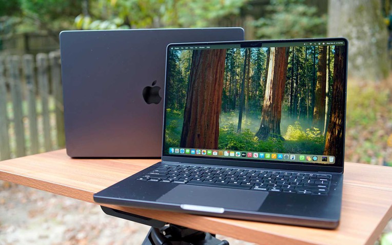 MacBook Pro thế hệ tiếp theo sẽ có màn hình OLED và Dynamic Island?- Ảnh 1.
