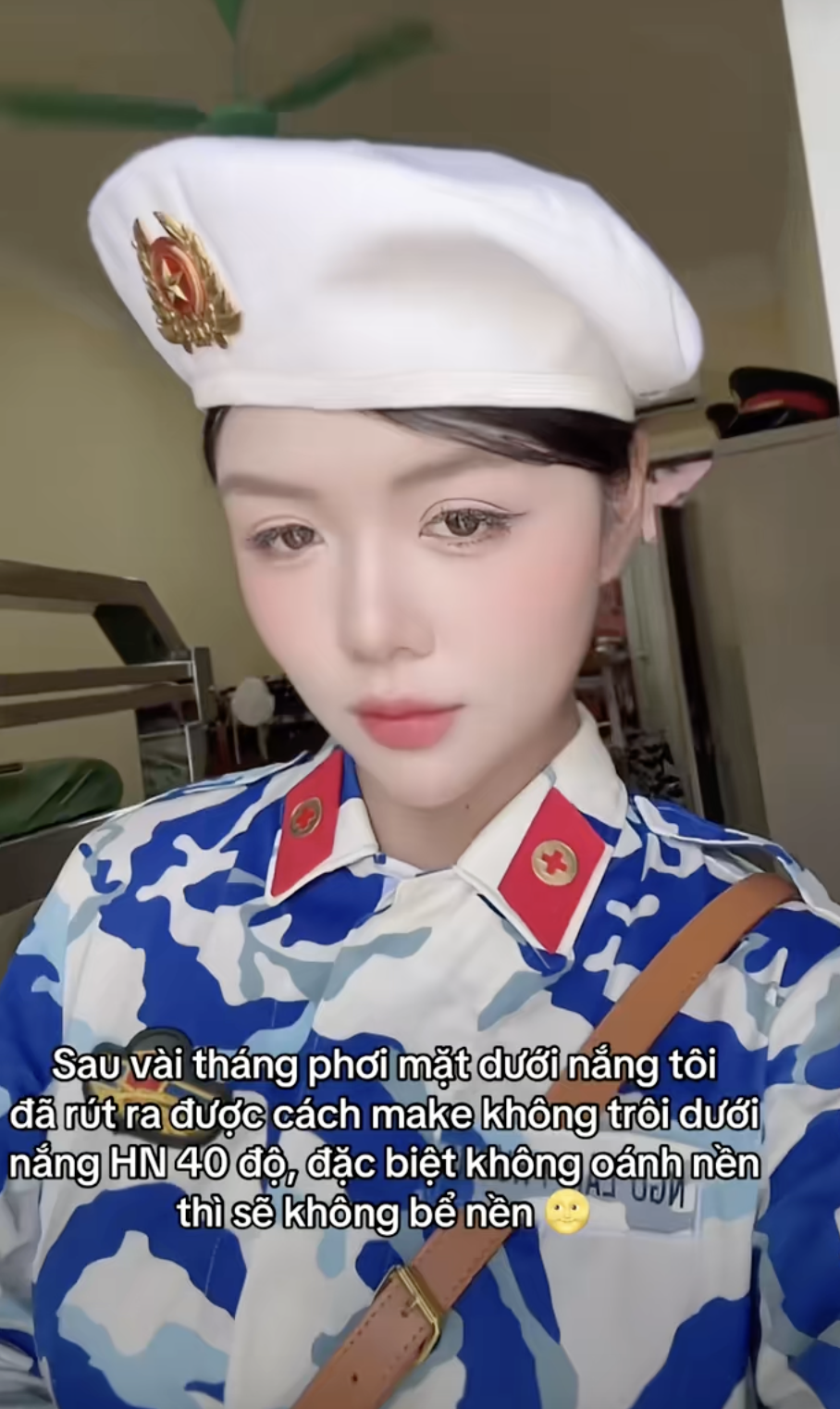 Nữ trung úy từng gây sốt MXH quốc tế trở lại với clip triệu view, chia sẻ bí kíp rất cần cho Quốc Khánh 2/9- Ảnh 1.