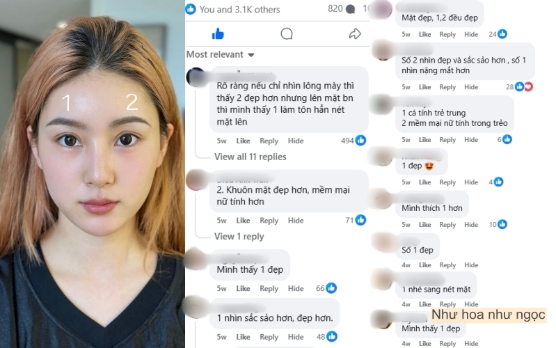 Nhiều chị em “cầu cứu” cộng đồng mạng chọn dáng lông mày!- Ảnh 1.