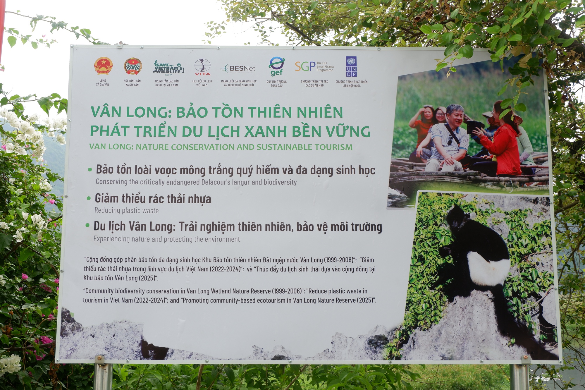 Cộng đồng chung tay làm du lịch bền vững để bảo tồn loài voọc ở Vân Long- Ảnh 3.