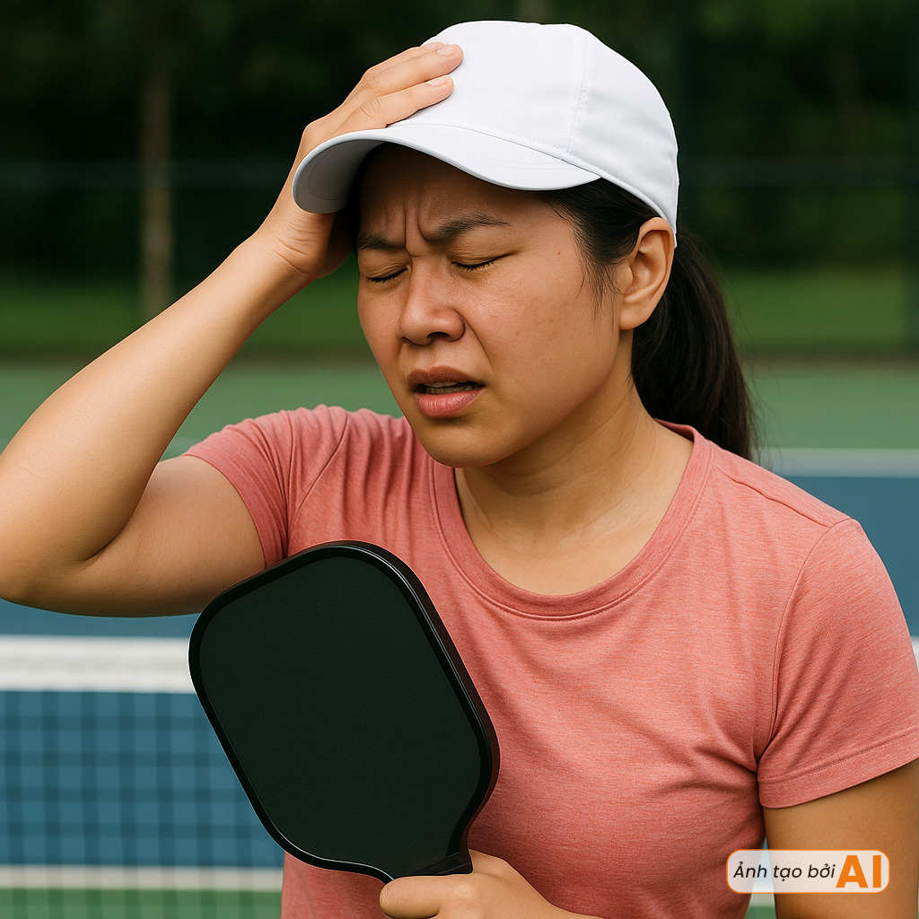 Đi đánh Pickleball, bị chồng smash thẳng vào đầu, những người vợ nên làm gì?- Ảnh 2.