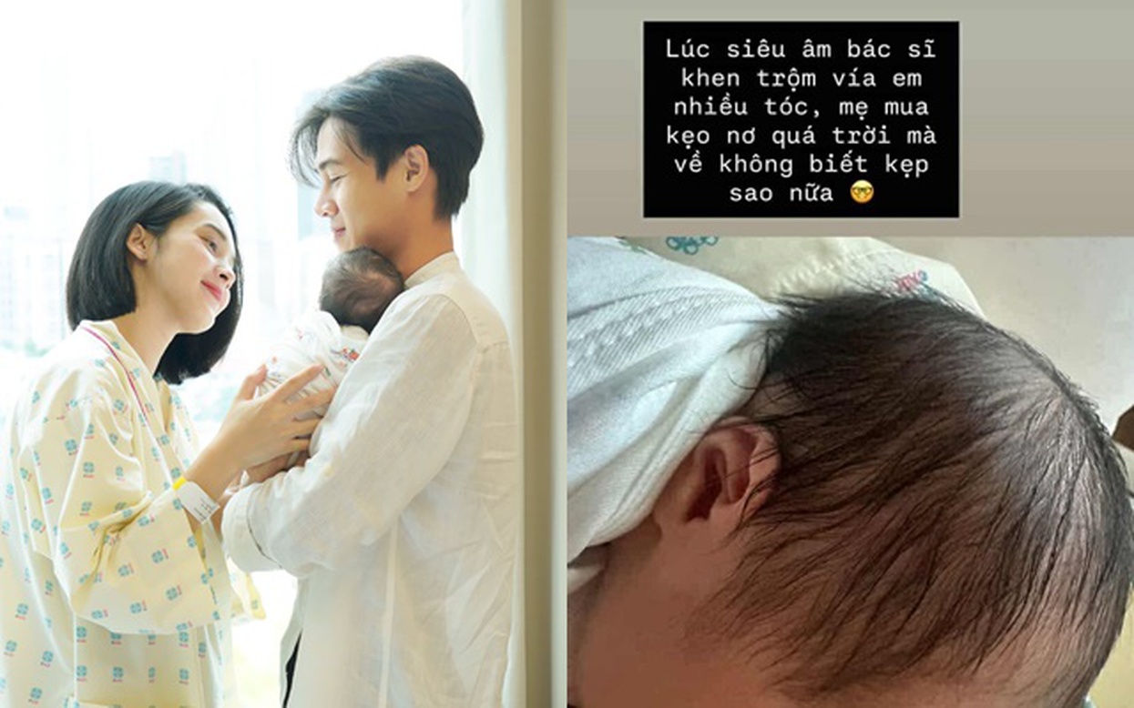 Quỳnh Lương than thở về ngoại hình của con gái mới chào đời, chuyện gì đây?- Ảnh 1.