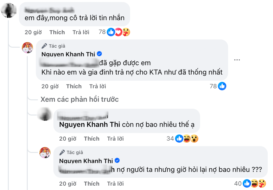 Xôn xao chuyện Khánh Thi đòi nợ học trò cũ trên MXH, người bênh kẻ chê- Ảnh 3.