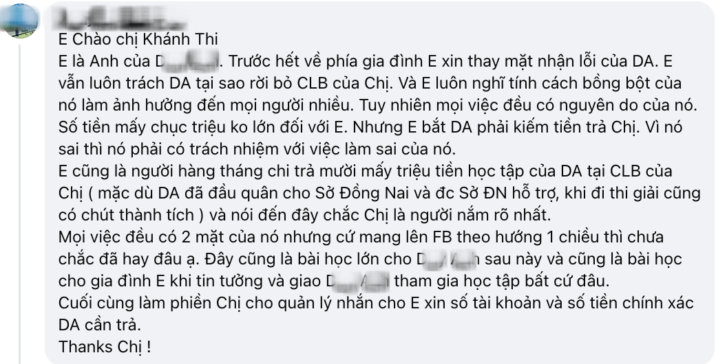Xôn xao chuyện Khánh Thi đòi nợ học trò cũ trên MXH, người bênh kẻ chê- Ảnh 4.