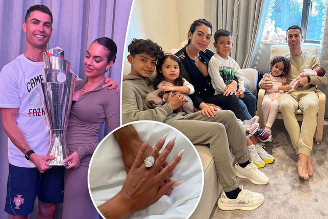 Tình yêu cổ tích của Ronaldo và Georgina: 