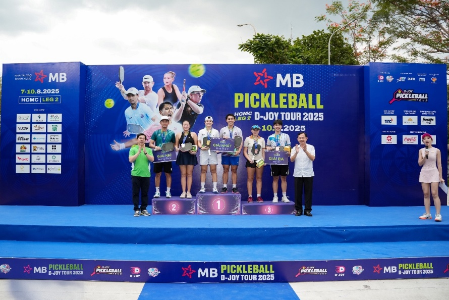 Giải MB Pickleball D-Joy Tour 2025 - HCMC Leg 2: Hơn 300 bộ huy chương, quy tụ VĐV từ 15 quốc gia- Ảnh 4.