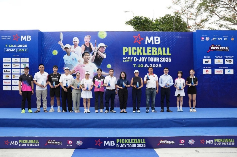 Giải MB Pickleball D-Joy Tour 2025 - HCMC Leg 2: Hơn 300 bộ huy chương, quy tụ VĐV từ 15 quốc gia- Ảnh 8.