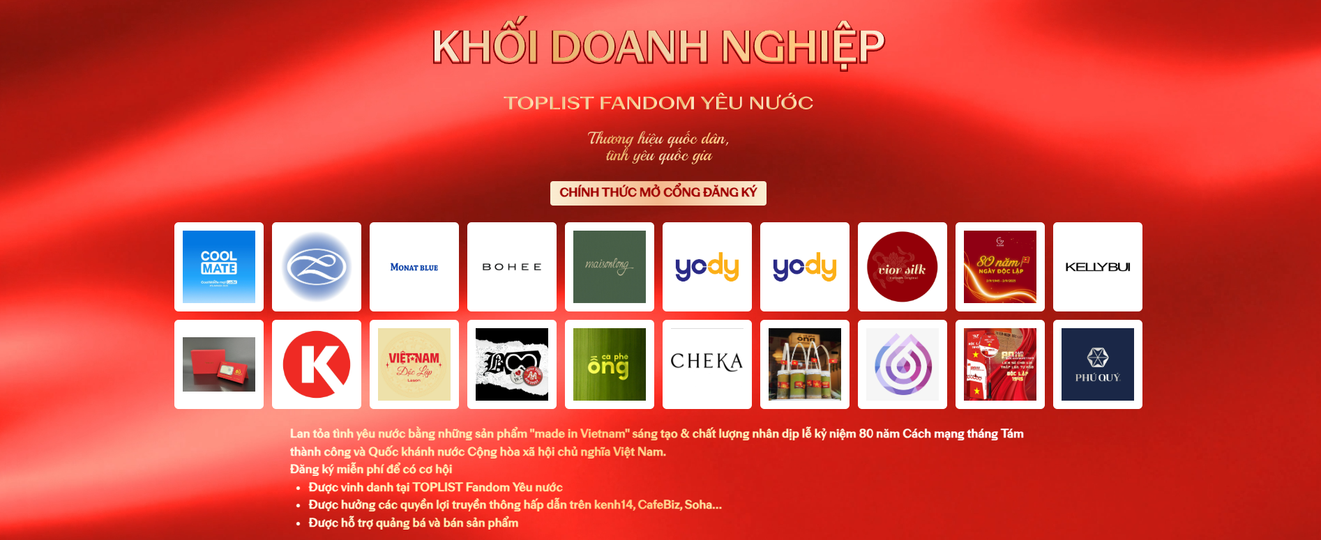 Toplist Fandom Yêu Nước gọi tên các thương hiệu Việt để cùng lan tỏa tình yêu quốc gia!- Ảnh 9.