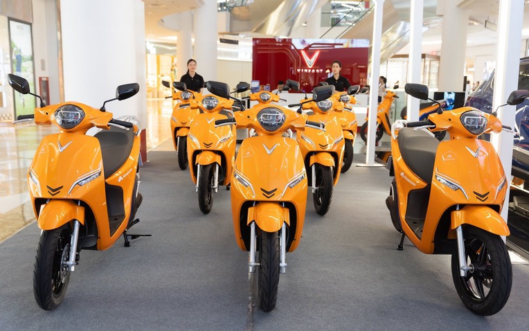 VinFast, Selex, Dat Bike, Yadea, Pega... đang làm gì với xe máy điện trong cuộc chạy đua logistics xanh?- Ảnh 1.