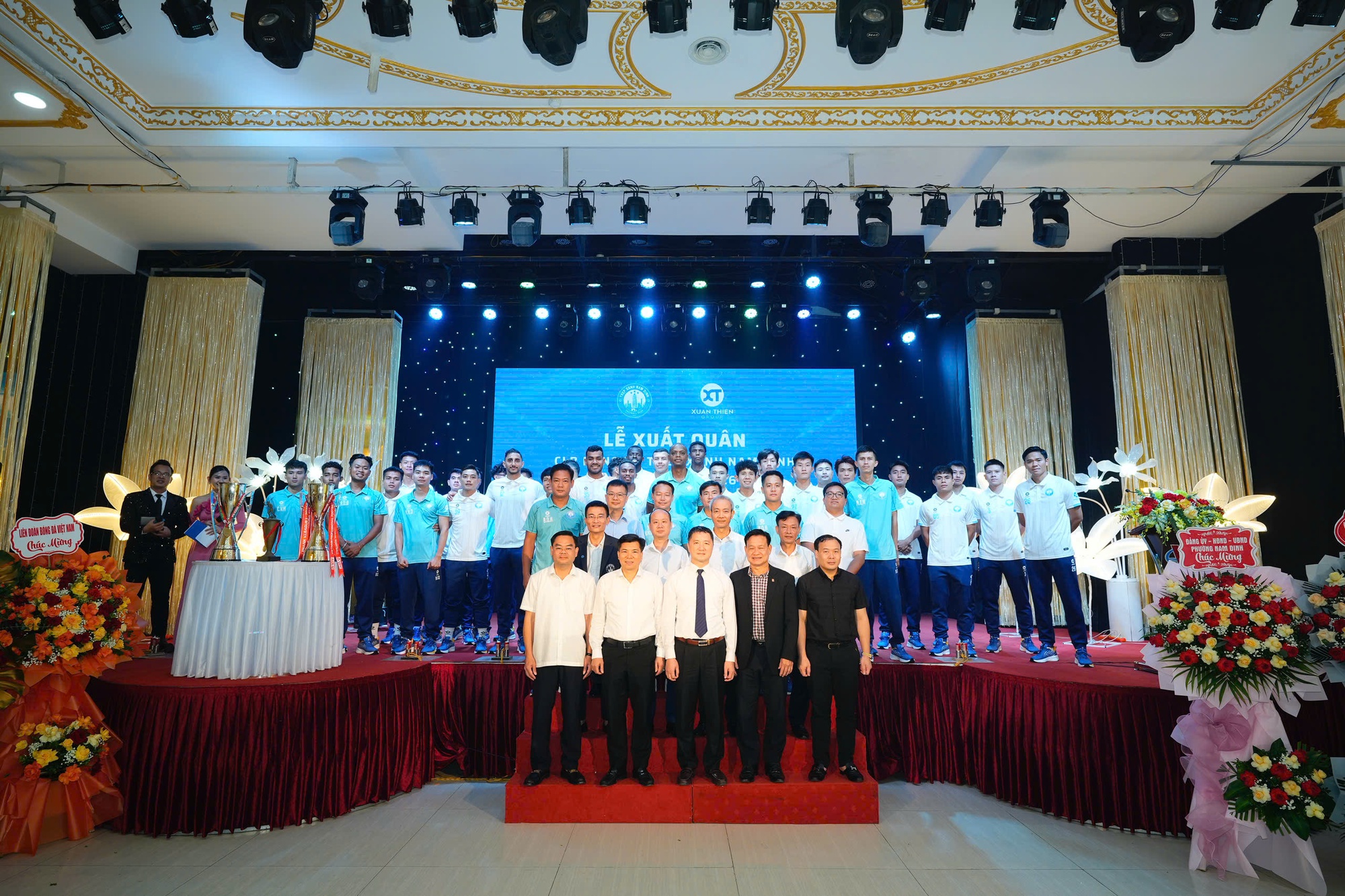 CLB Thép Xanh Nam Định xuất quân mùa giải 2025/26, mục tiêu vô địch các giải quốc nội, tiến sâu ở sân chơi quốc tế- Ảnh 1.