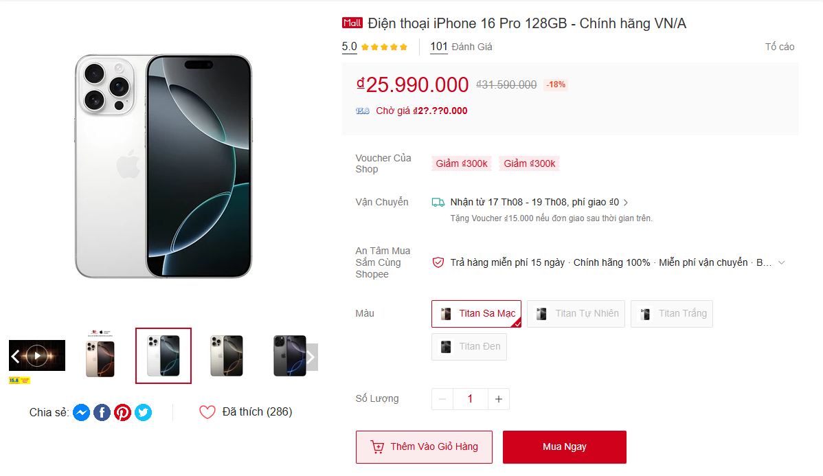 Lên Shopee săn deal iPhone đang giảm giá mạnh, hàng ngon mà lại rẻ- Ảnh 5.