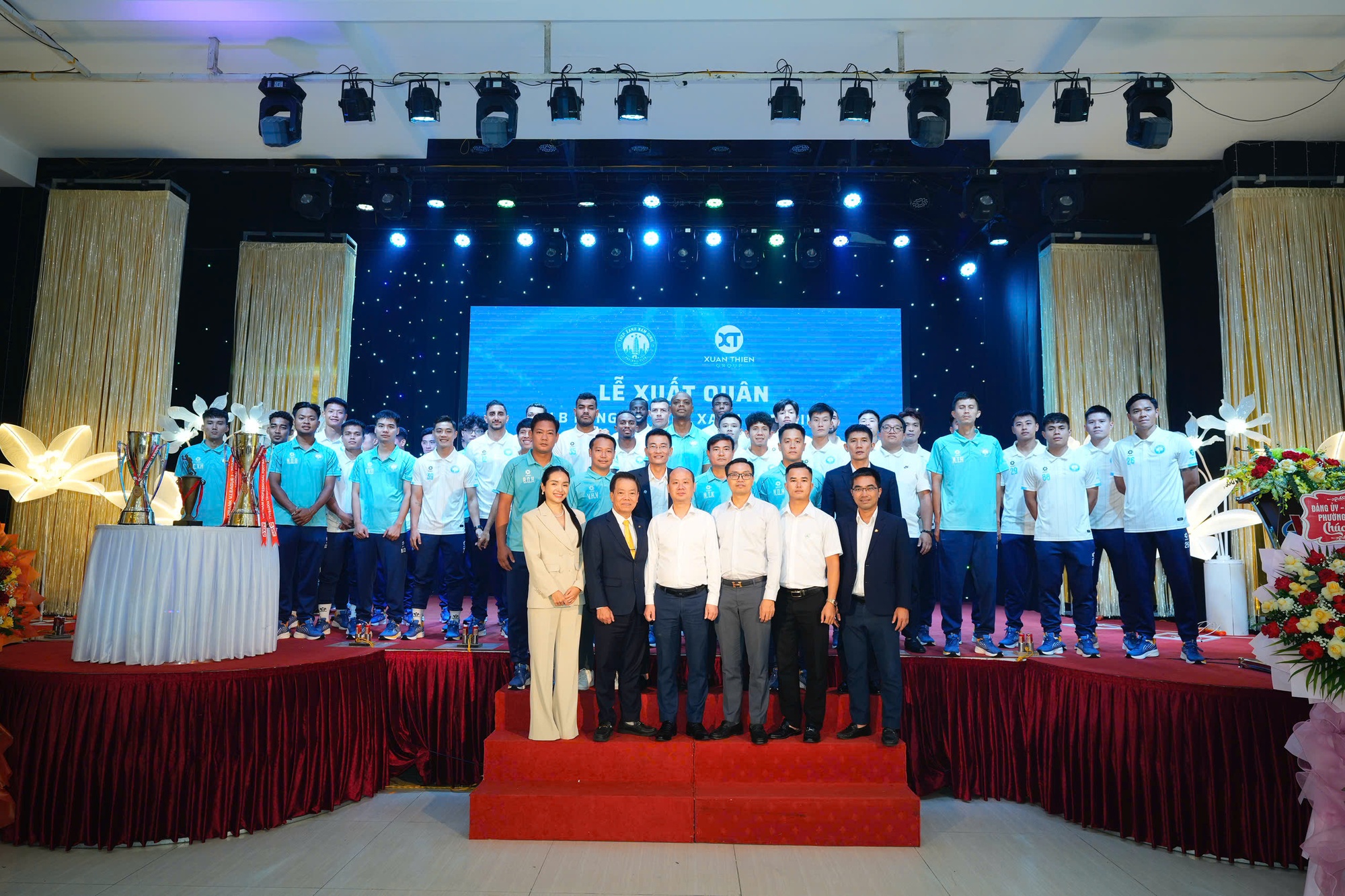 CLB Thép Xanh Nam Định xuất quân mùa giải 2025/26, mục tiêu vô địch các giải quốc nội, tiến sâu ở sân chơi quốc tế- Ảnh 6.