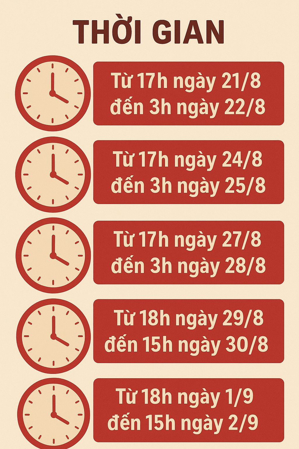 Công an Hà Nội thông báo: Từ 17h ngày 21/8 toàn bộ các phương tiện chú ý- Ảnh 1.