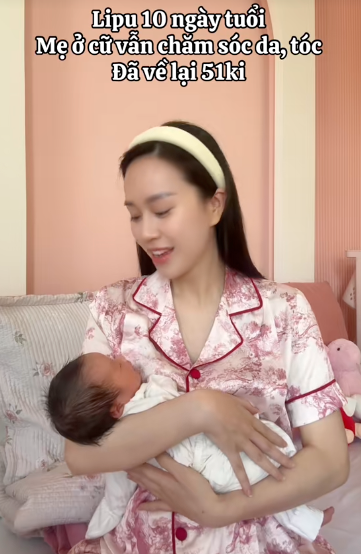 MC Ngô Mai Phương khoe bụng phẳng lỳ sau 20 ngày sinh con, mẹ bỉm vào "xin vía" lia lịa: Hóa ra 2 lần bầu bí, cô đều duy trì thói quen này- Ảnh 2.