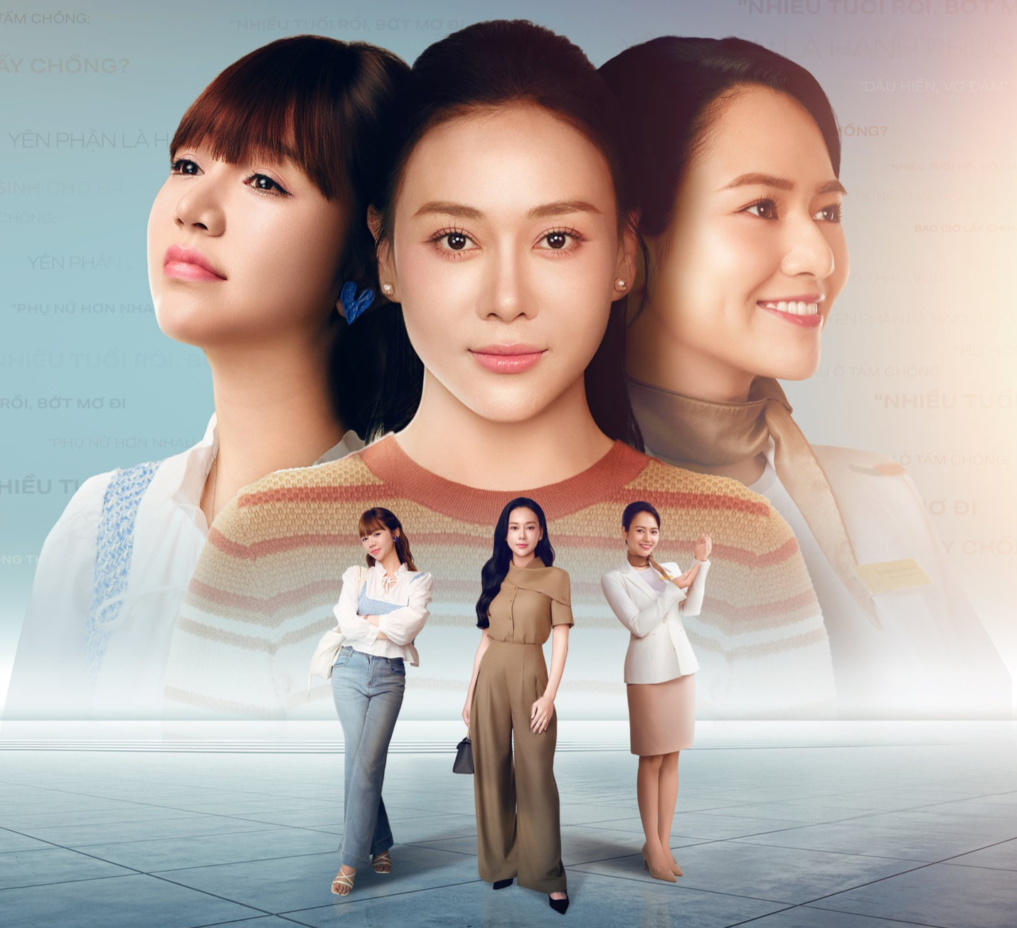 Gió Ngang Khoảng Trời Xanh bị so sánh với 30 Chưa Phải Là Hết: Cả Phương Oanh, Việt Hoa lẫn Quỳnh Kool đều không khí chất bằng bản gốc?- Ảnh 3.