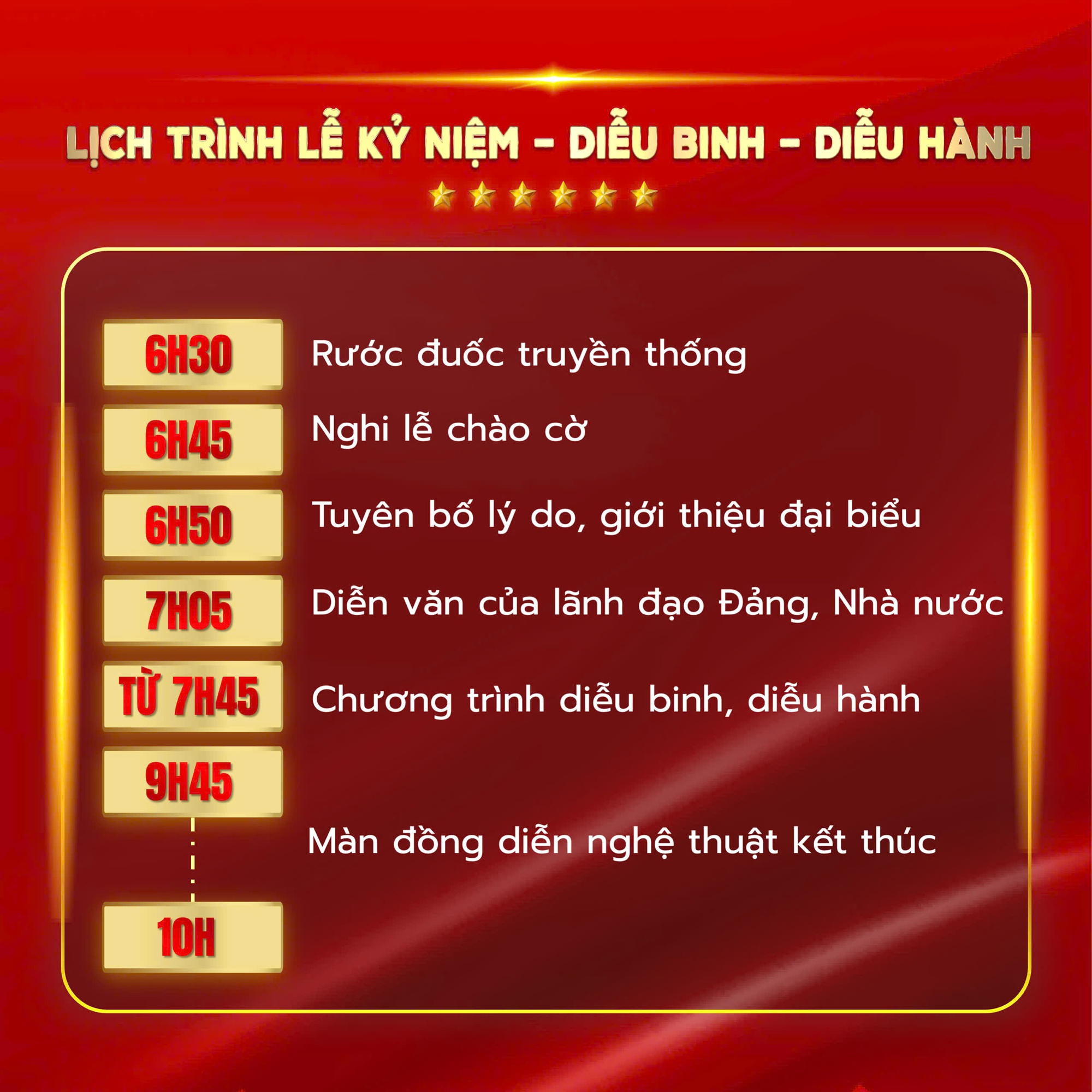 Lịch trình chi tiết lễ diễu binh, diễu hành; danh sách các điểm bắn pháo hoa Kỷ niệm 80 năm Quốc khánh 2/9/2025- Ảnh 3.