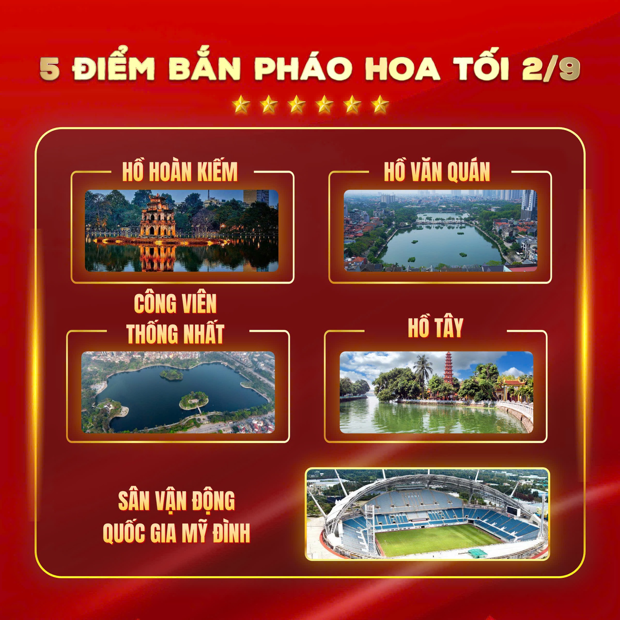 Lịch trình chi tiết lễ diễu binh, diễu hành; danh sách các điểm bắn pháo hoa Kỷ niệm 80 năm Quốc khánh 2/9/2025- Ảnh 6.