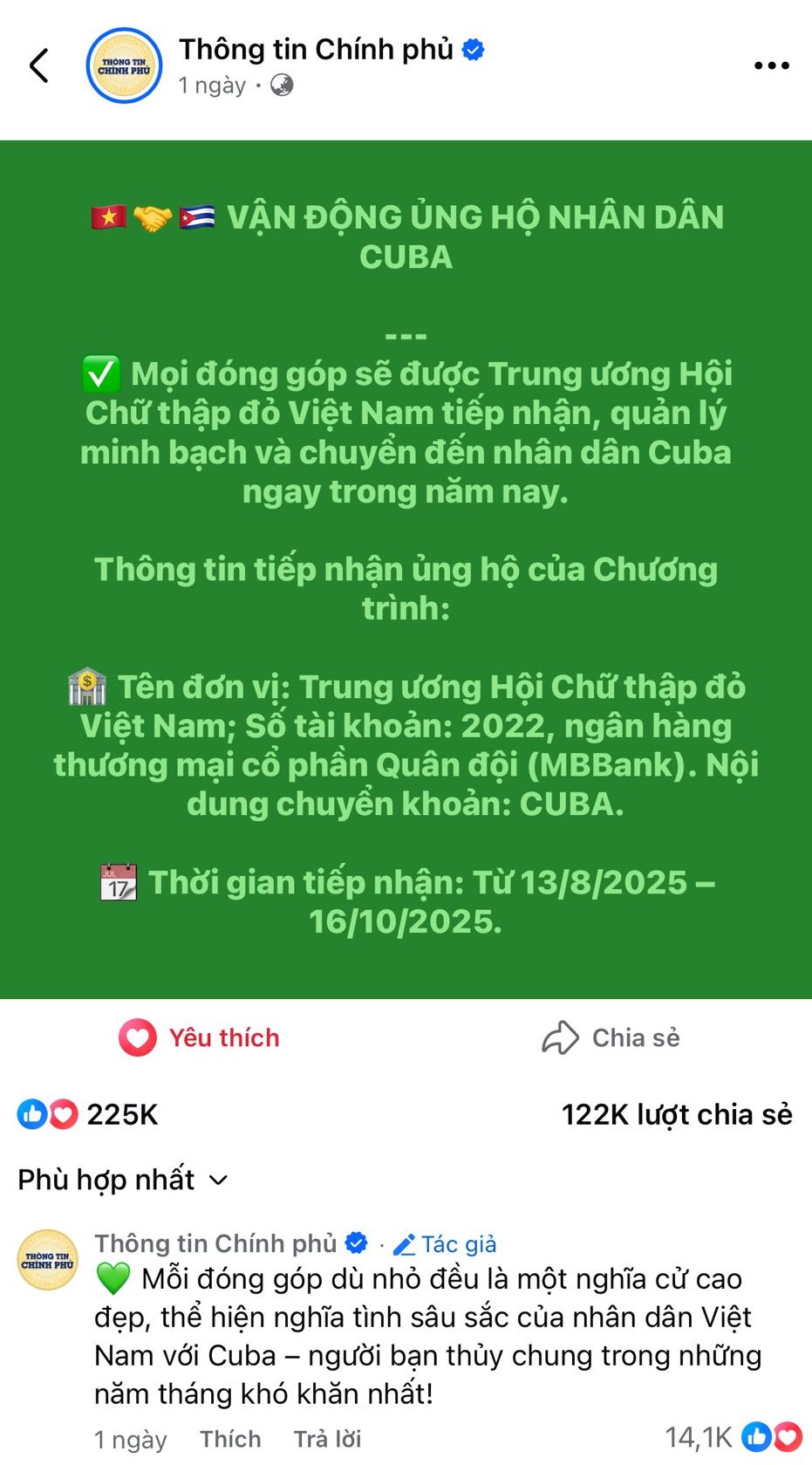 Vợ chồng Quang Hải và Chu Thanh Huyền gửi trọn nghĩa tình tới nhân dân Cuba- Ảnh 2.