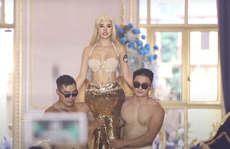 Thí sinh Miss Grand khoe vòng 1 ngồn ngộn khiến dân tình nhức mắt- Ảnh 9.