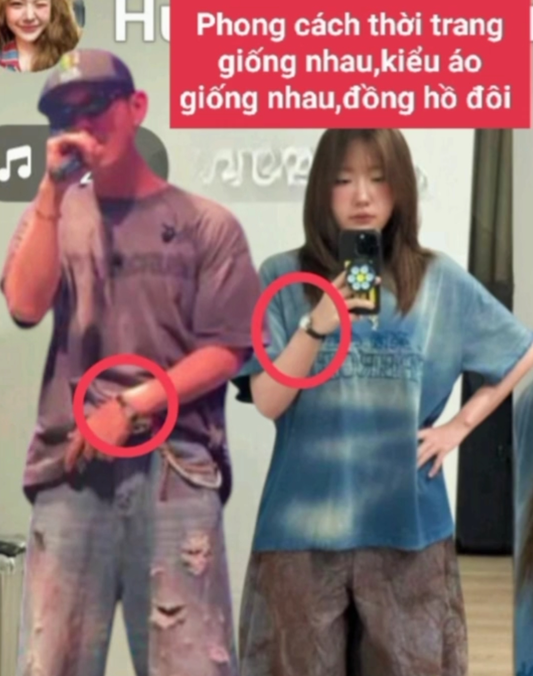 Em gái Trấn Thành bị soi hint 
