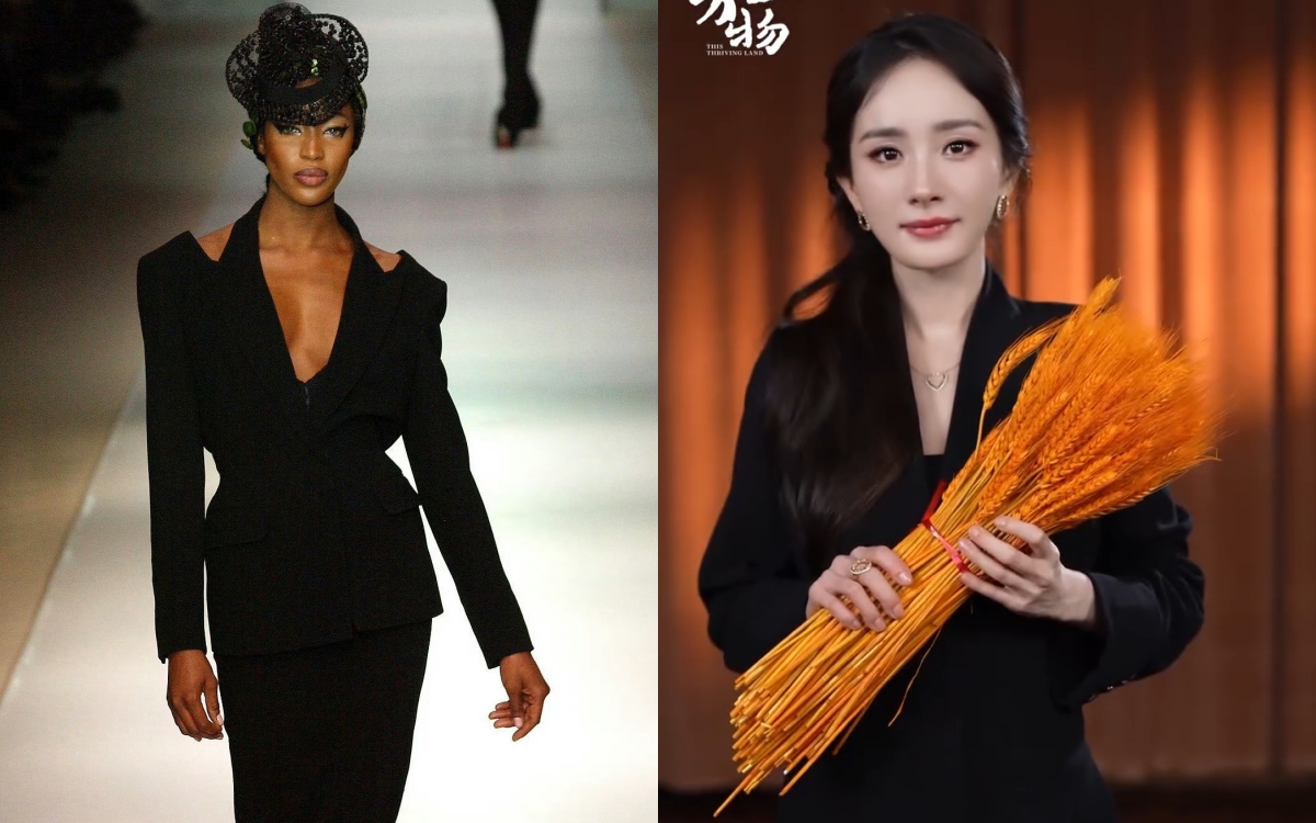 Dương Mịch diện đồ Haute Couture 22 năm tuổi nhưng dân tình không biết "nên khen hay chê"- Ảnh 1.
