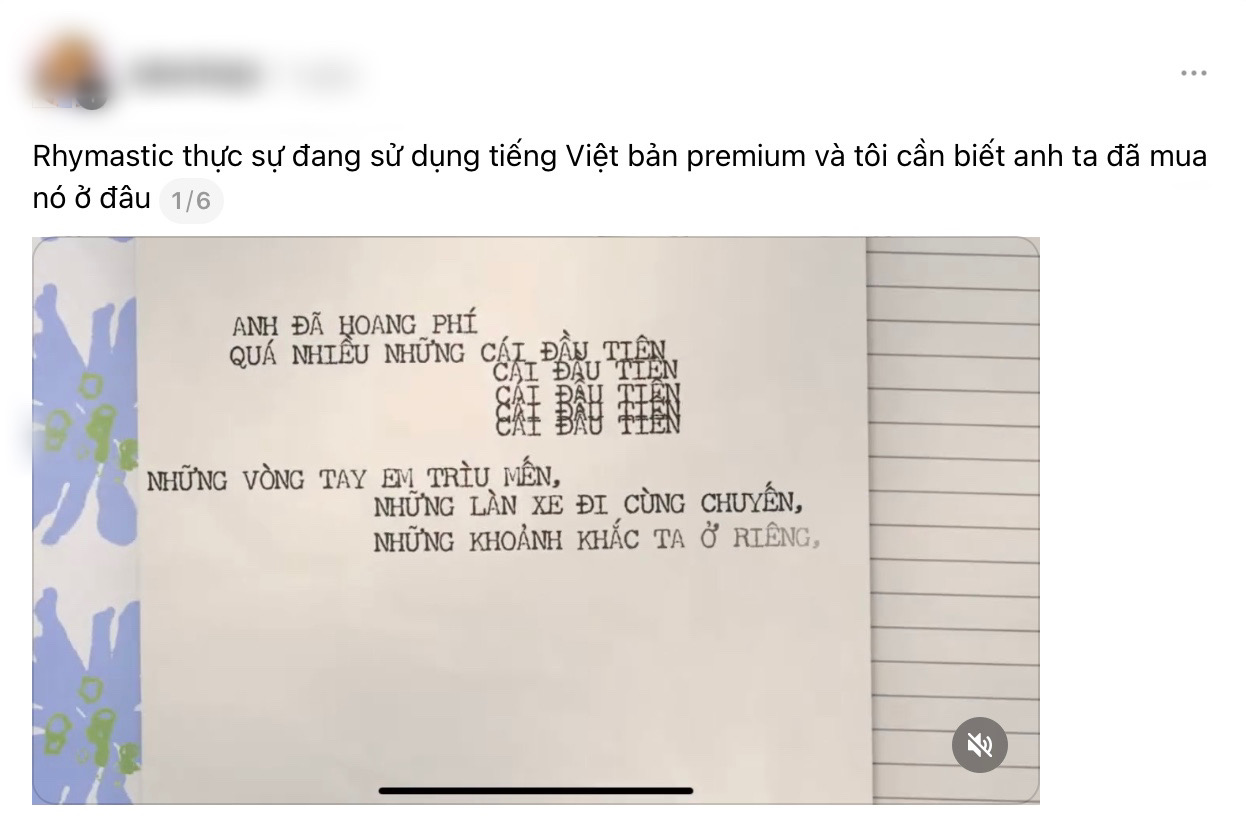 Một Anh Trai có biệt tài dùng “tiếng Việt premium”: Viết 1 đoạn rap mà như “dát vàng lỗ tai”, càng nghe càng cuốn- Ảnh 1.