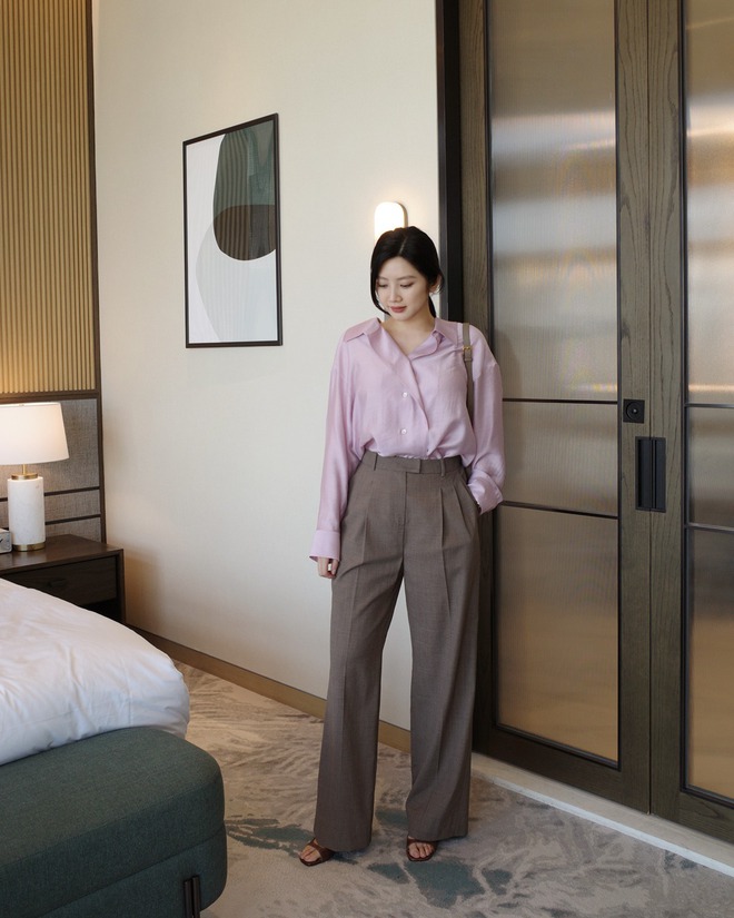 4 combo trang phục công sở chỉ mất đúng 5 phút phối đồ là đẹp, chuẩn thanh lịch- Ảnh 6. 4 combo trang phục công sở chỉ mất đúng 5 phút phối đồ là đẹp, chuẩn thanh lịch- Ảnh 6.