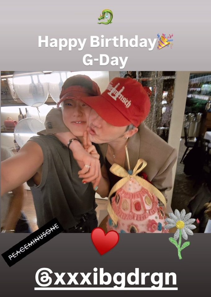G-Dragon mừng sinh nhật tuổi 37 