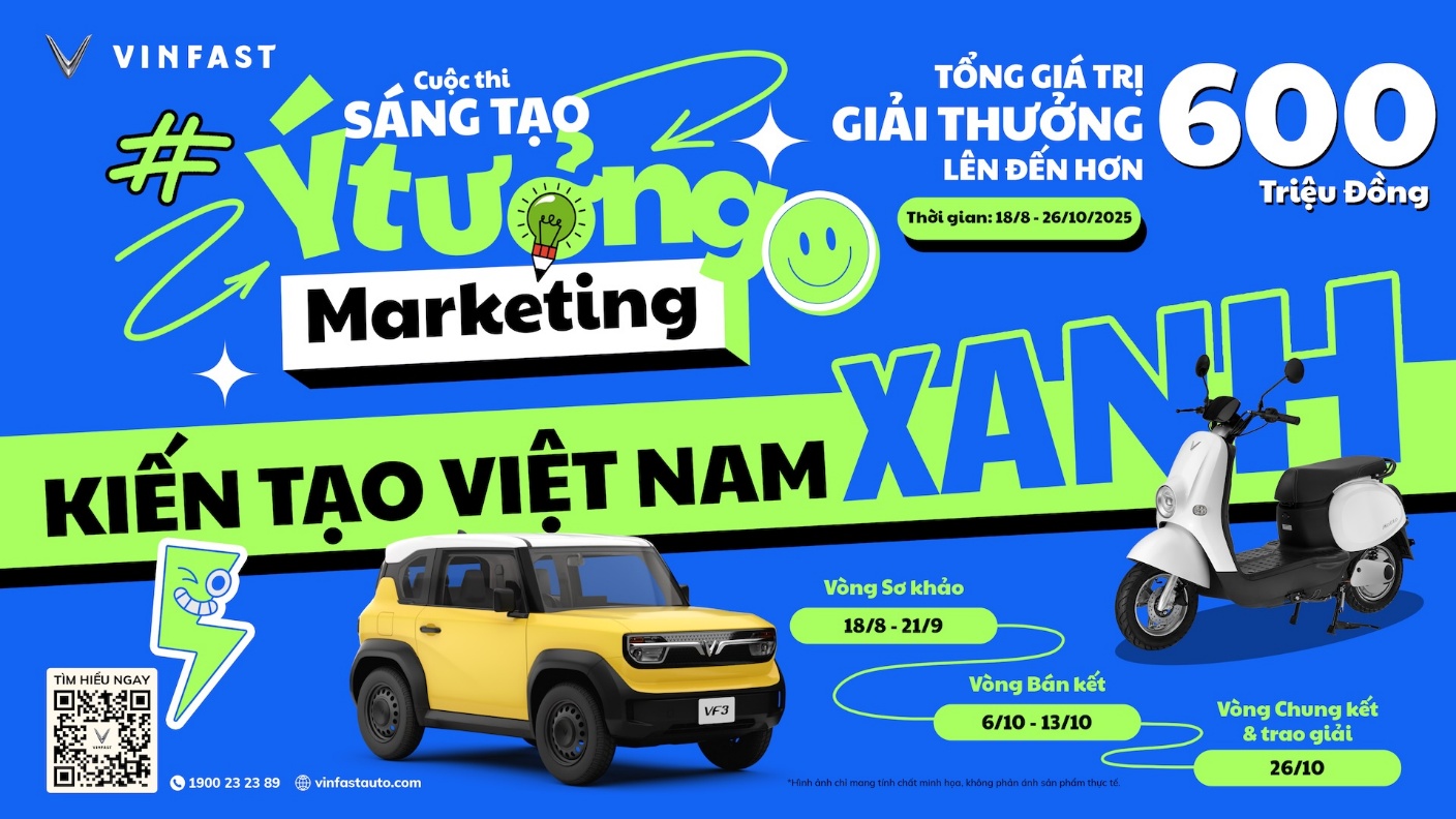 VinFast tổ chức cuộc thi “Kiến tạo Việt Nam xanh”, tôn vinh các ý tưởng marketing đột phá- Ảnh 2.
