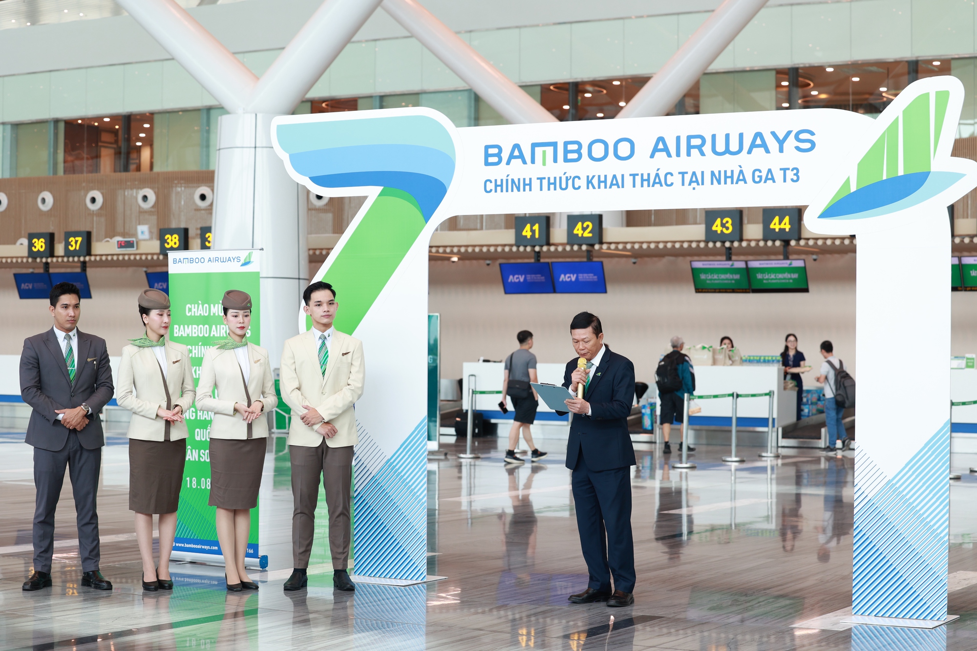 Bamboo Airways chính thức khai thác tại nhà ga T3 Tân Sơn Nhất- Ảnh 2.