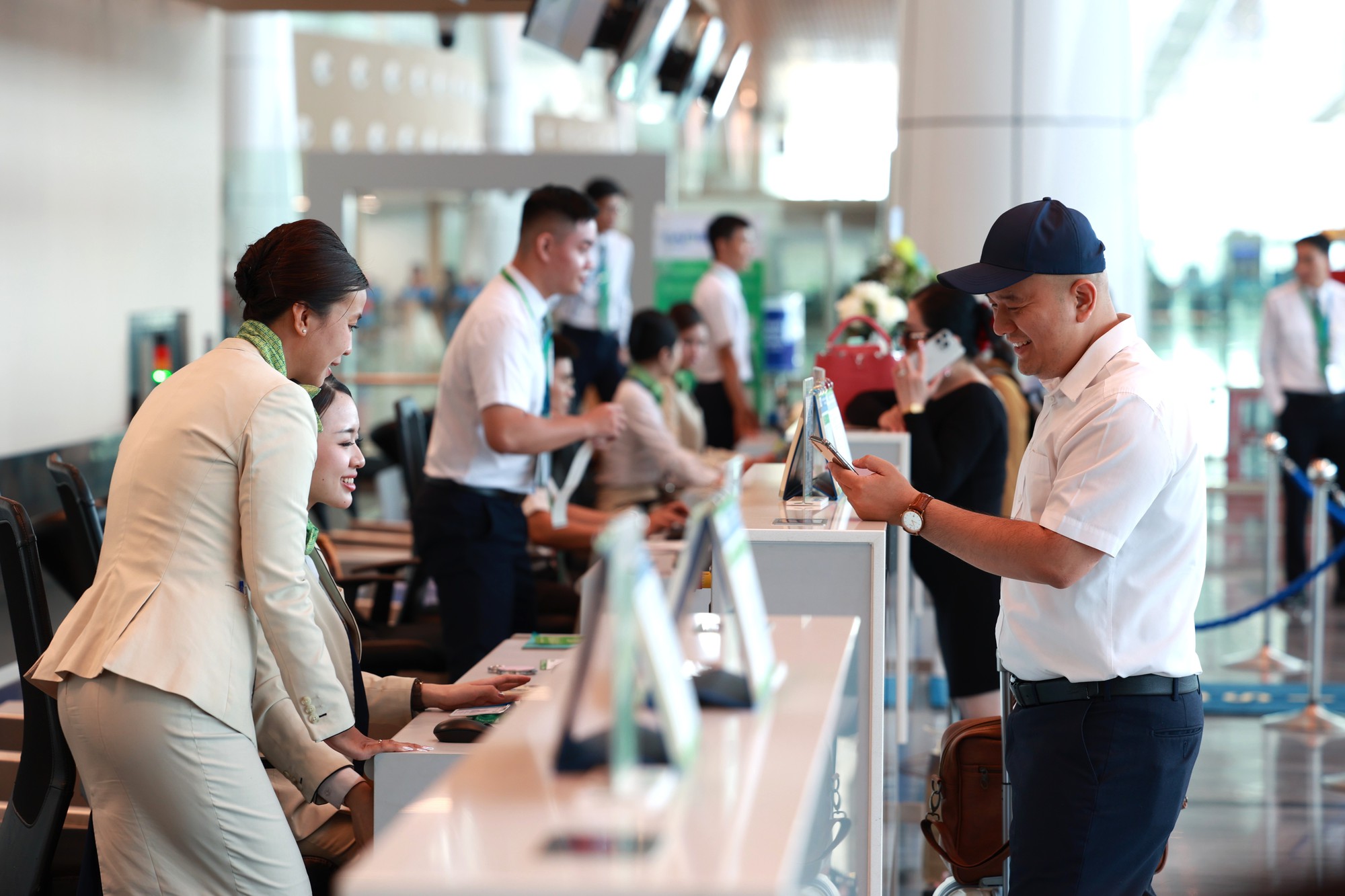 Bamboo Airways chính thức khai thác tại nhà ga T3 Tân Sơn Nhất- Ảnh 4.