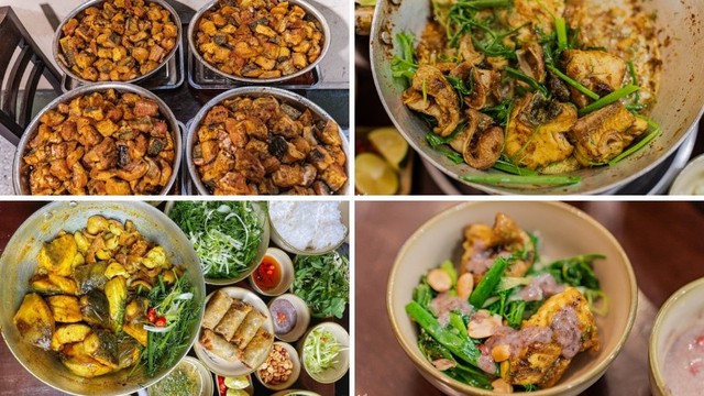 Khách Tây nếm thử món chả cá nổi tiếng của Việt Nam cùng mắm tôm, thốt lên 1 câu khiến người xem bất ngờ- Ảnh 4.