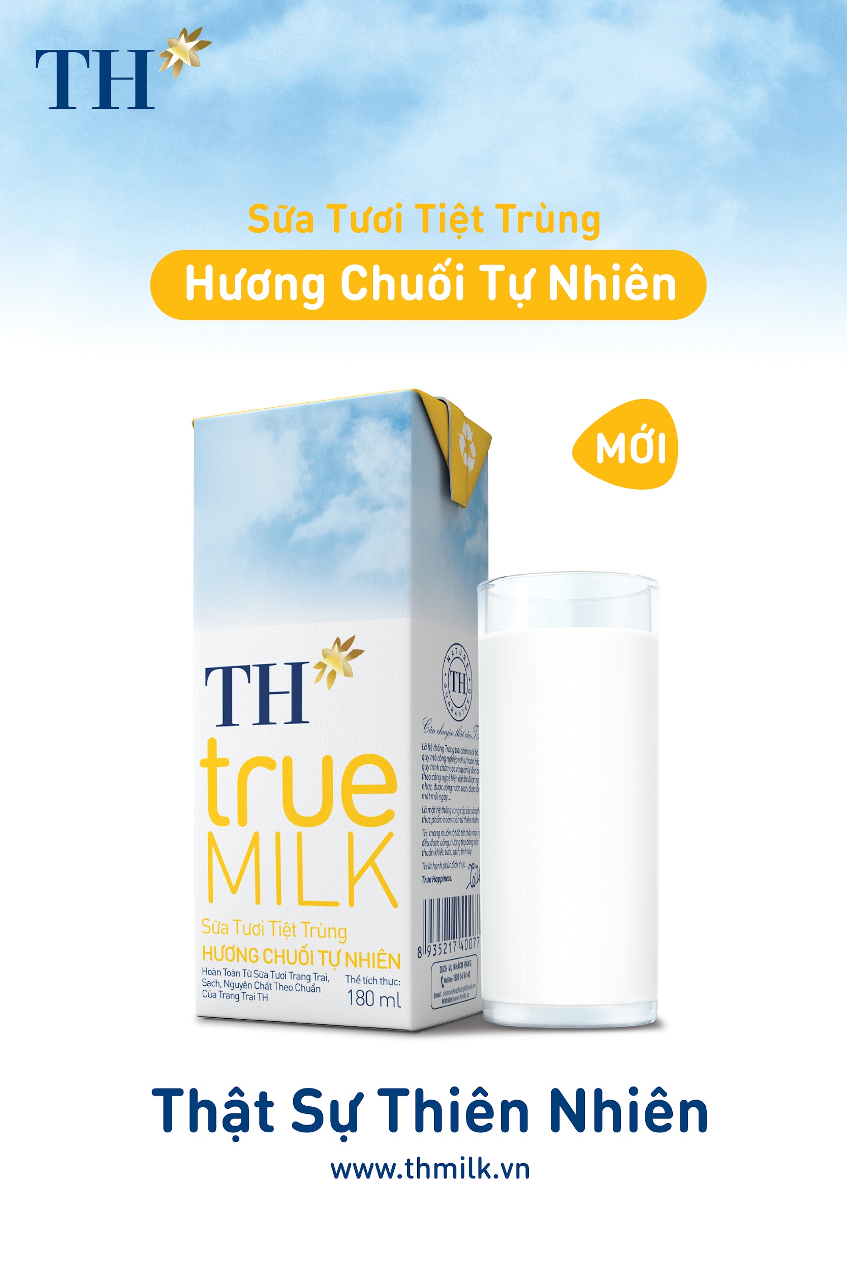 TH true MILK ra mắt Sữa tươi tiệt trùng Hương Chuối Tự Nhiên: Thơm ngậy, hoàn toàn từ sữa tươi sạch- Ảnh 1.