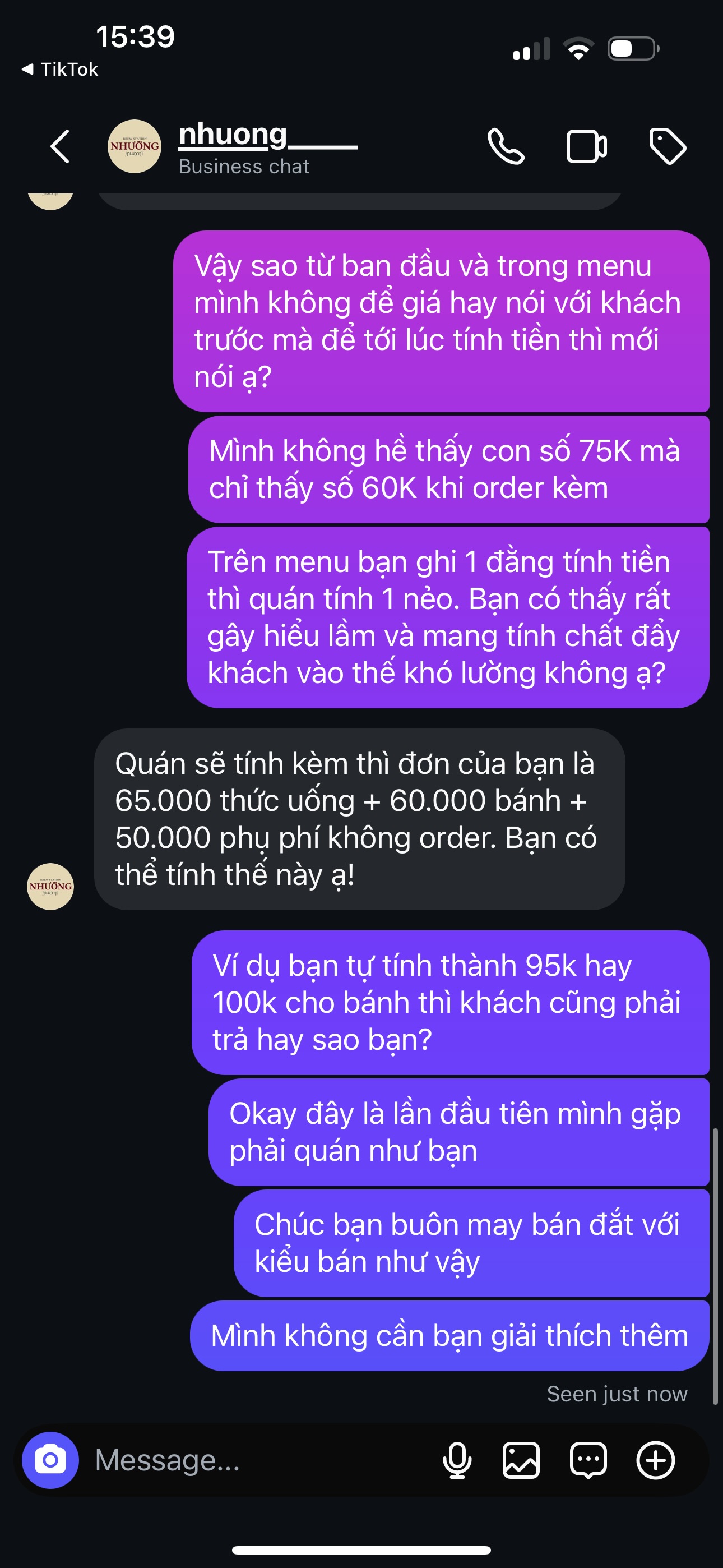 Phản hồi chính thức của quán cà phê phụ thu thêm tiền khi đi 2 người khiến thực khách bức xúc- Ảnh 3.