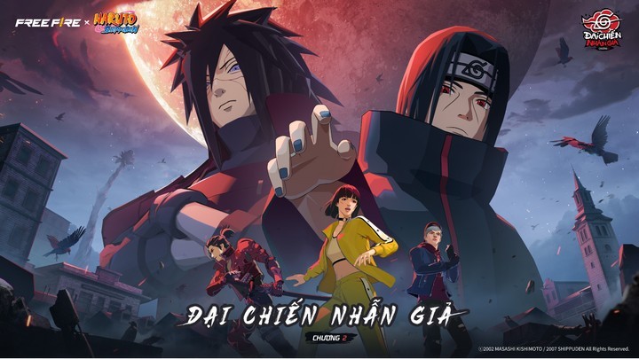 Naruto Shippuden tái xuất trong Free Fire: Đại chiến nhẫn giả bùng nổ cùng loạt item độc quyền khiến game thủ thích mê- Ảnh 1. Naruto Shippuden tái xuất trong Free Fire: Đại chiến nhẫn giả bùng nổ cùng loạt item độc quyền khiến game thủ thích mê- Ảnh 1.