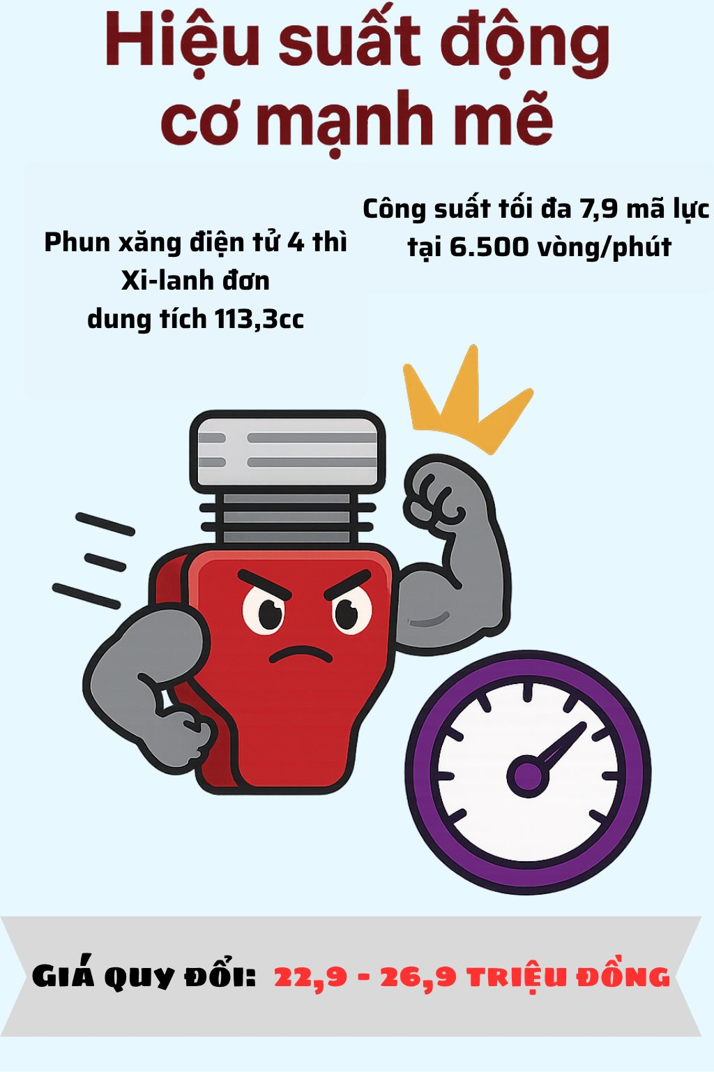 Chiếc xe ga có thể 