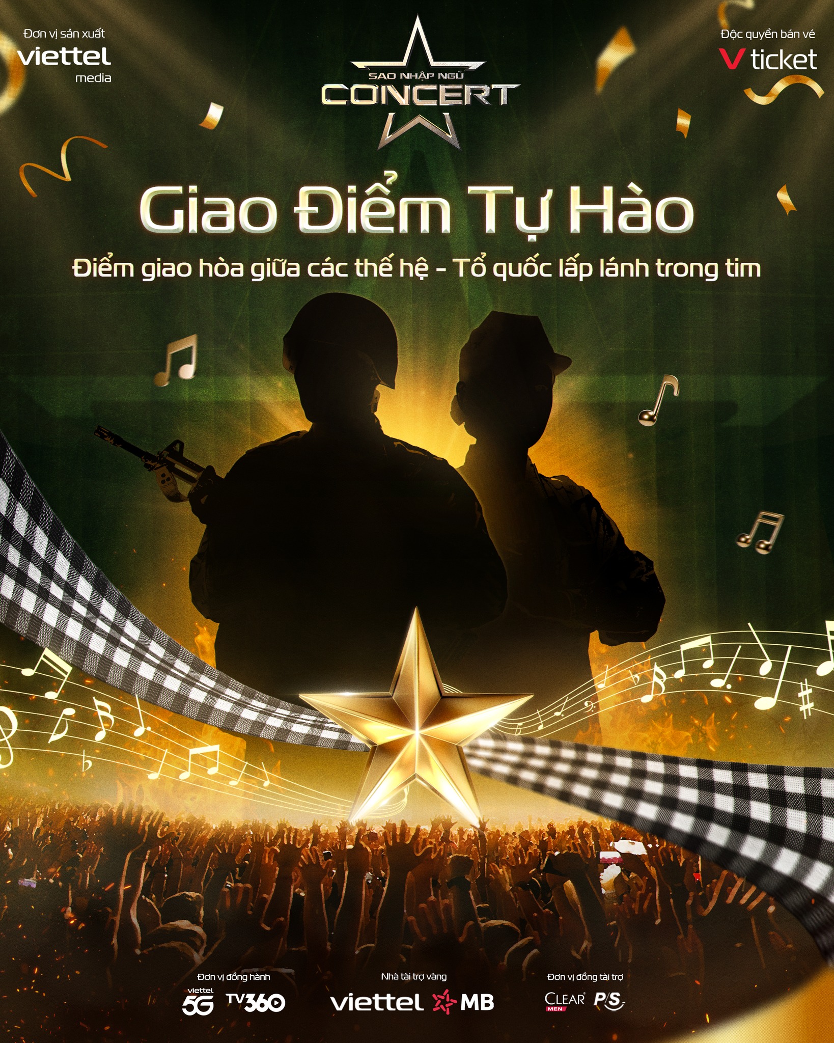 Sao Nhập Ngũ Concert - từ màn ảnh nhỏ đến sân khấu lớn: Hành trình âm nhạc mang tinh thần chiến binh- Ảnh 2.