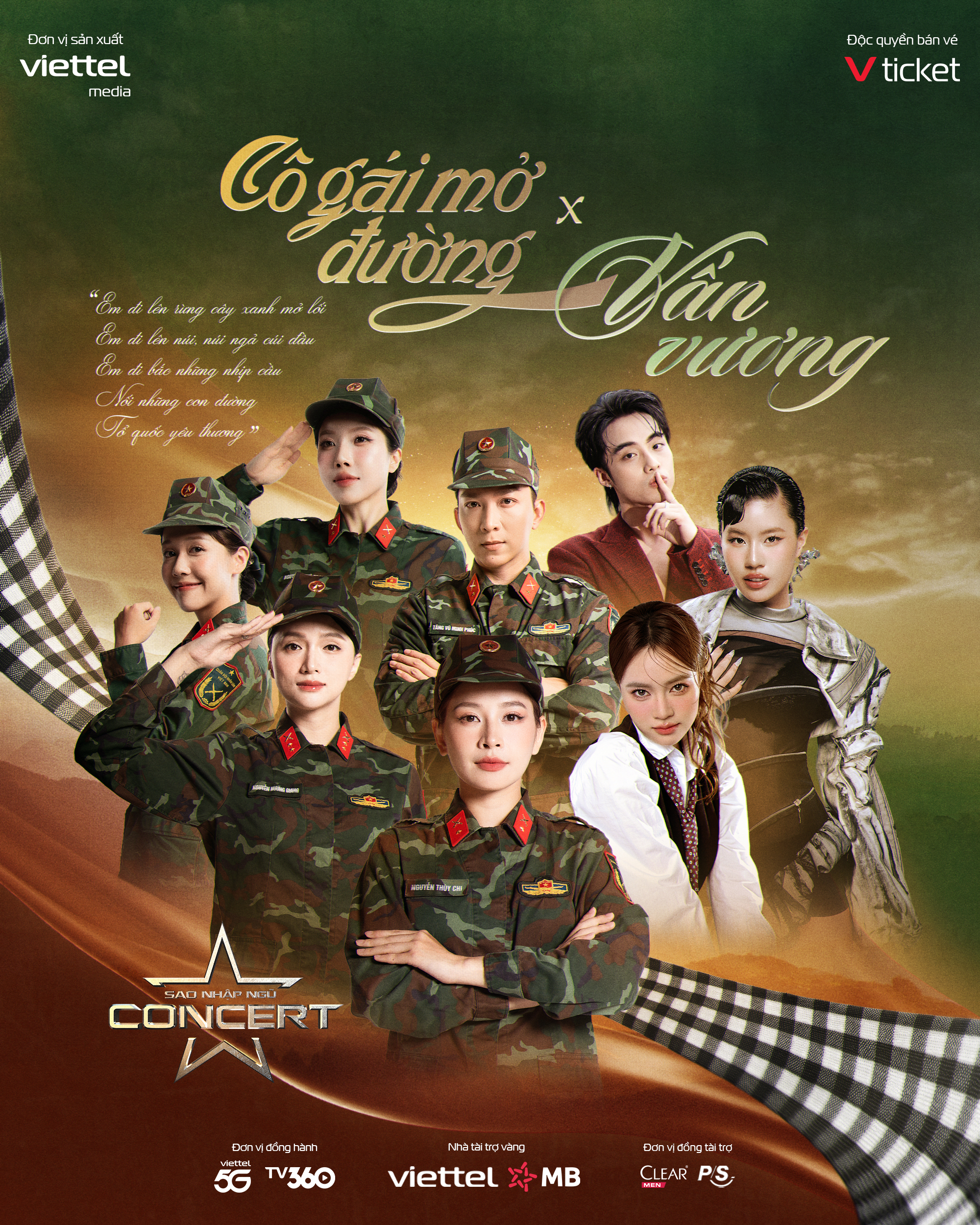 Sao Nhập Ngũ Concert - từ màn ảnh nhỏ đến sân khấu lớn: Hành trình âm nhạc mang tinh thần chiến binh- Ảnh 3.