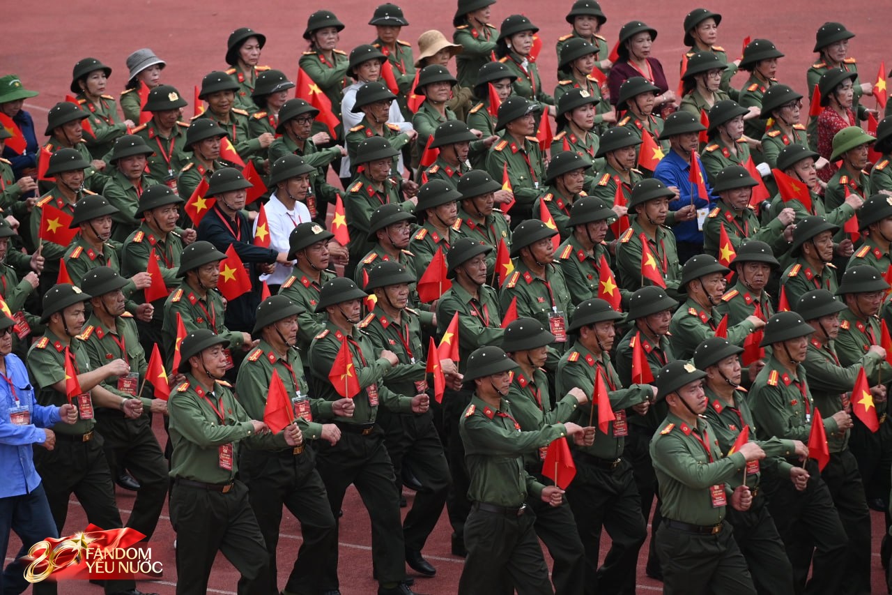13 khối nghệ thuật, quần chúng hợp luyện diễu binh, diễu hành trên SVĐ Mỹ Đình- Ảnh 5.