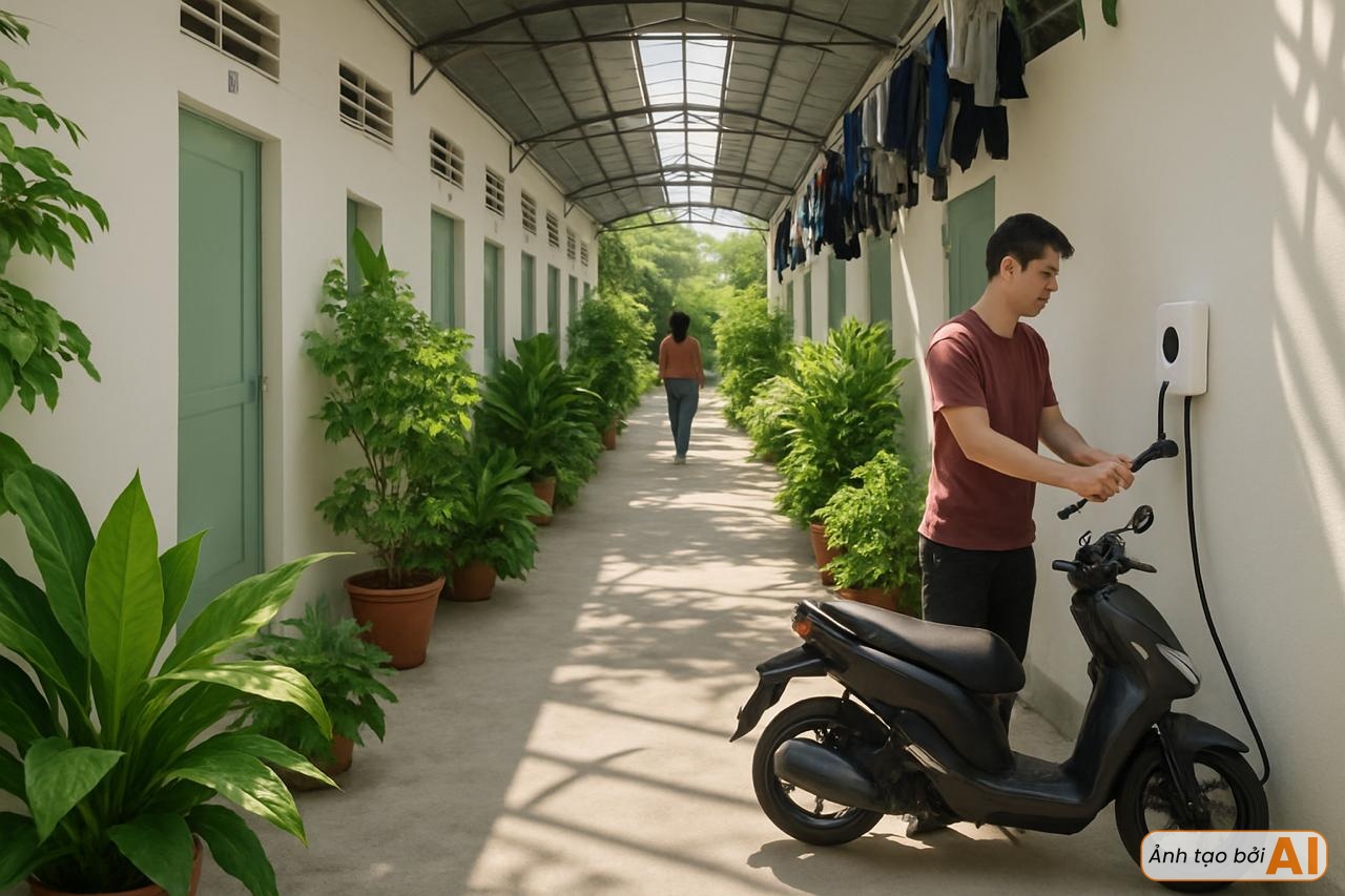 Phòng trọ sinh viên “biến hình”: Không gian nhỏ làm thế nào vẫn dư dả sống xanh?- Ảnh 7.