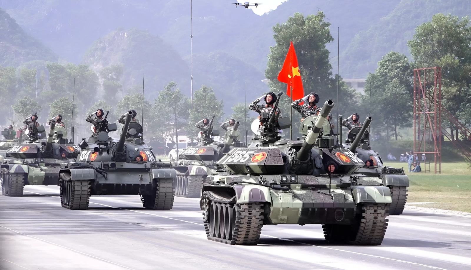 Tổng hợp luyện tối 21/8: Dàn khí tài tên lửa đạn đạo, pháo phản lực, UAV của QĐND Việt Nam sẽ đi qua đâu?- Ảnh 1.