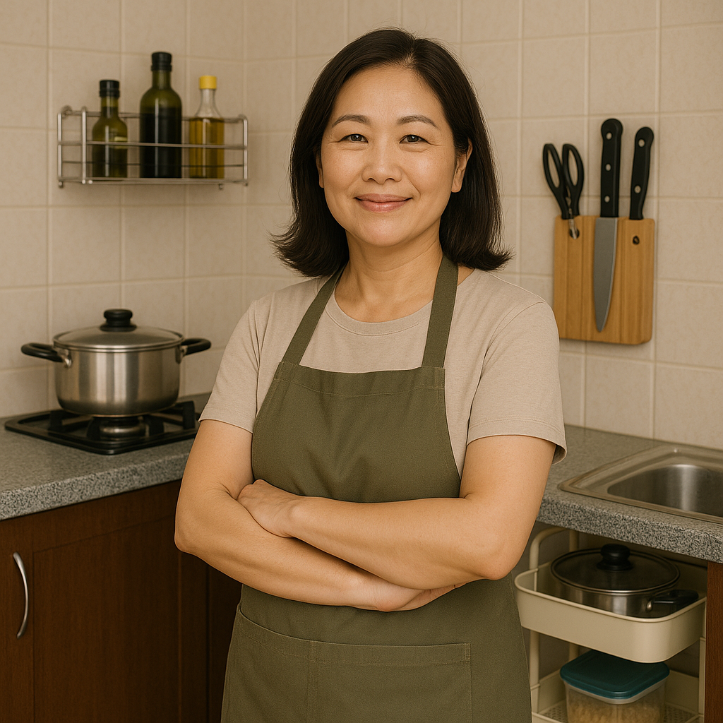 Nhà bếp chật chội, nấu ăn khó khăn - sau gọn gàng hơn hẳn chỉ với 3 món nội thất giá dưới 500.000 đồng- Ảnh 3.
