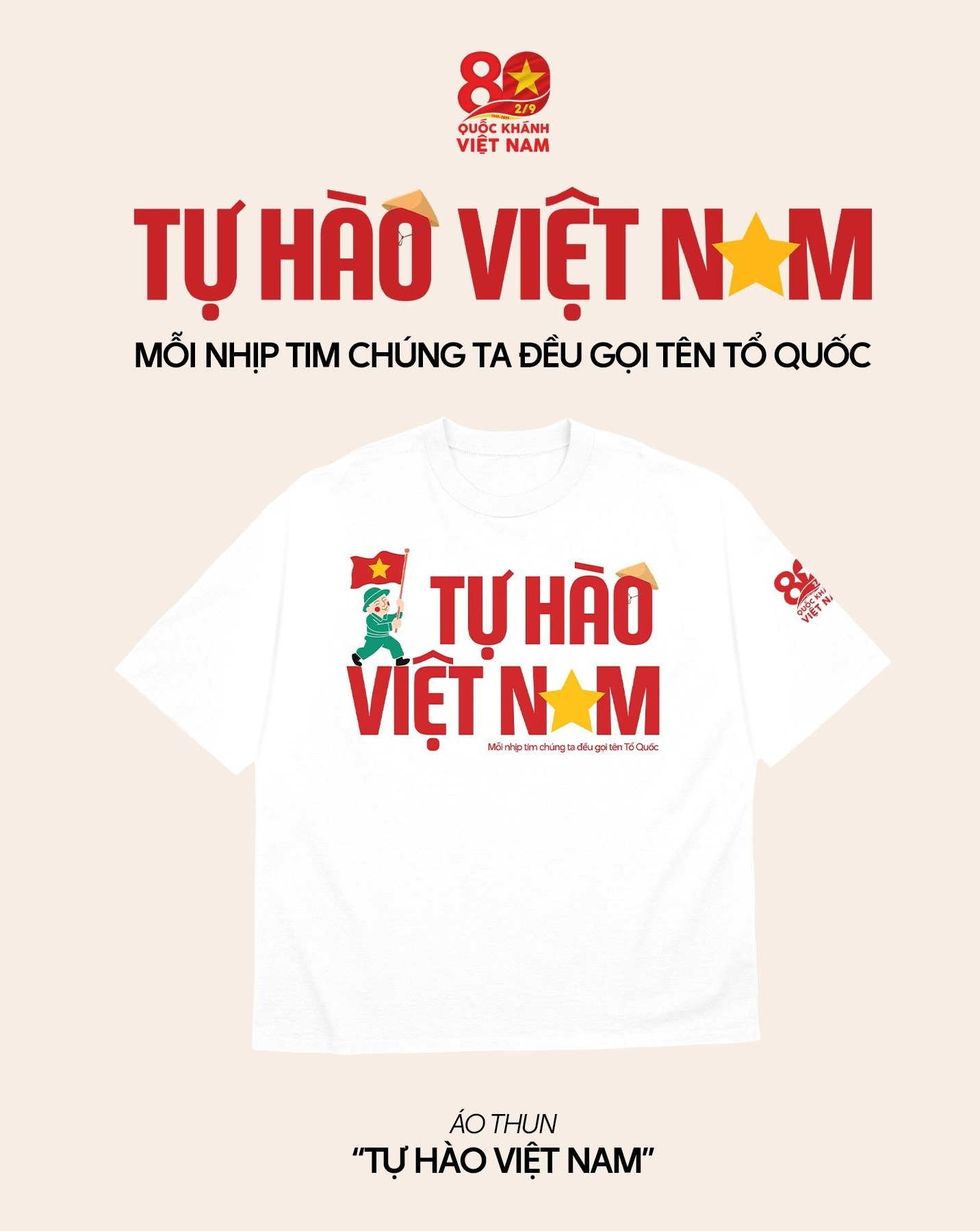Đếm ngược Livestream Fandom Yêu Nước: Trọn bộ áo, mũ, khăn... rực rỡ tinh thần Việt, ngập tràn deal hot chờ bạn 