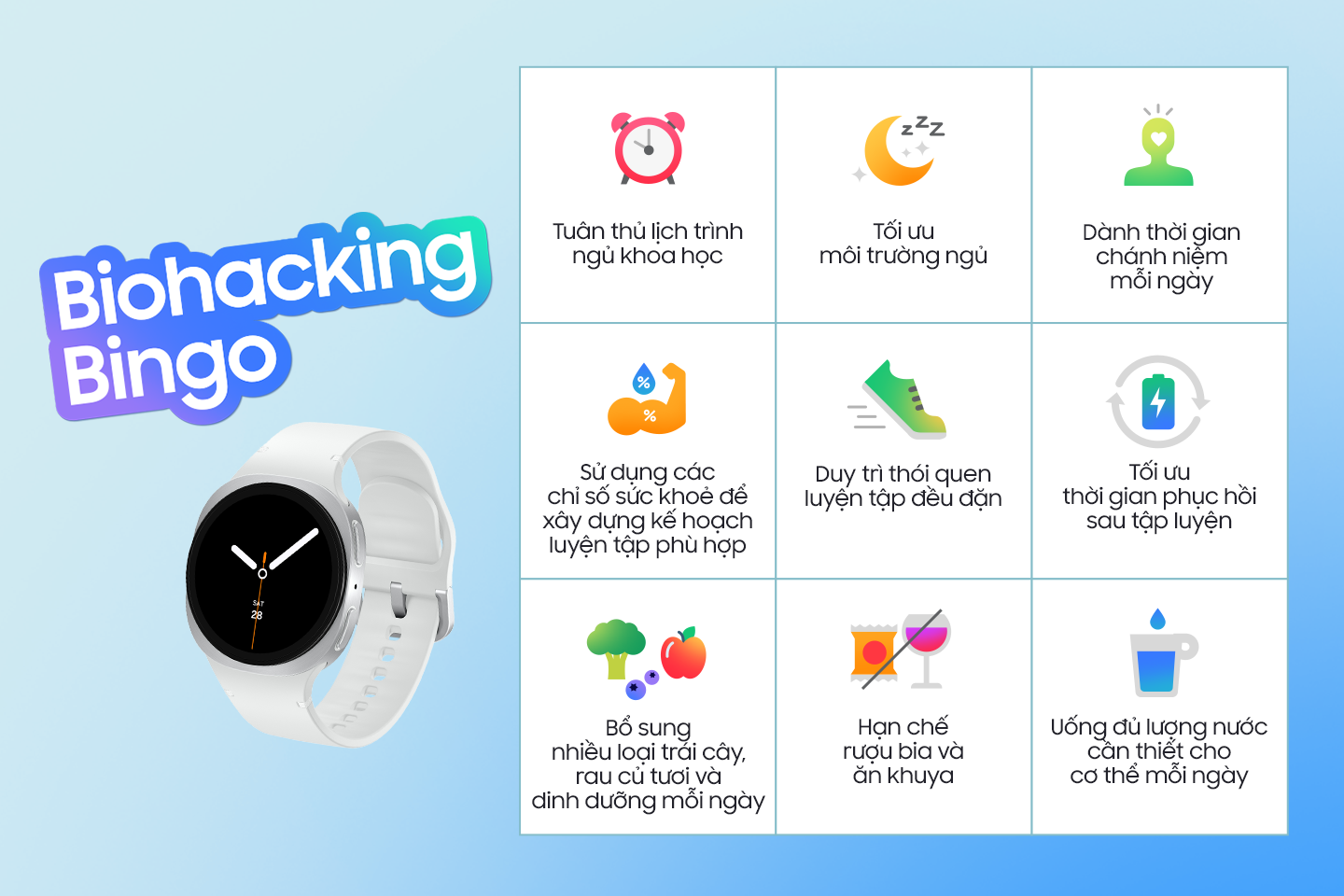 Một ngày “hack tuổi sinh học” cùng Galaxy Watch8 series: Công nghệ trở thành huấn luyện viên lối sống- Ảnh 2.