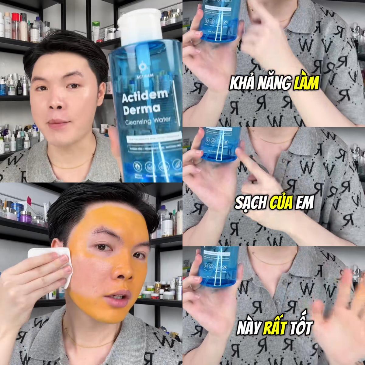 "Ngôi sao mới" trong làng nước tẩy trang làm "đổ tim" các beauty blogger gọi tên Actidem Derma Cleansing Water- Ảnh 2.
