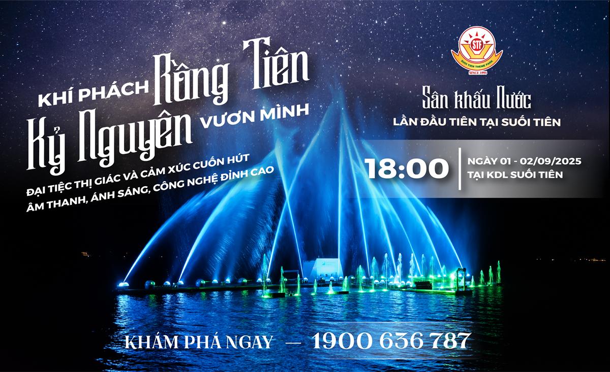 Suối Tiên mở cửa đêm dịp lễ 2/9 - Không gian rực rỡ, trải nghiệm bất tận- Ảnh 2. Suối Tiên mở cửa đêm dịp lễ 2/9 - Không gian rực rỡ, trải nghiệm bất tận- Ảnh 2.