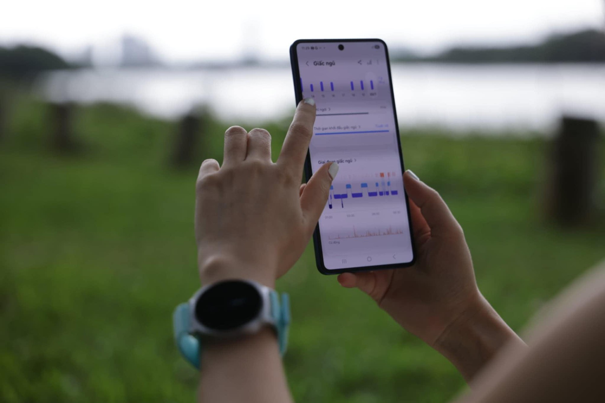 Một ngày “hack tuổi sinh học” cùng Galaxy Watch8 series: Công nghệ trở thành huấn luyện viên lối sống- Ảnh 1.